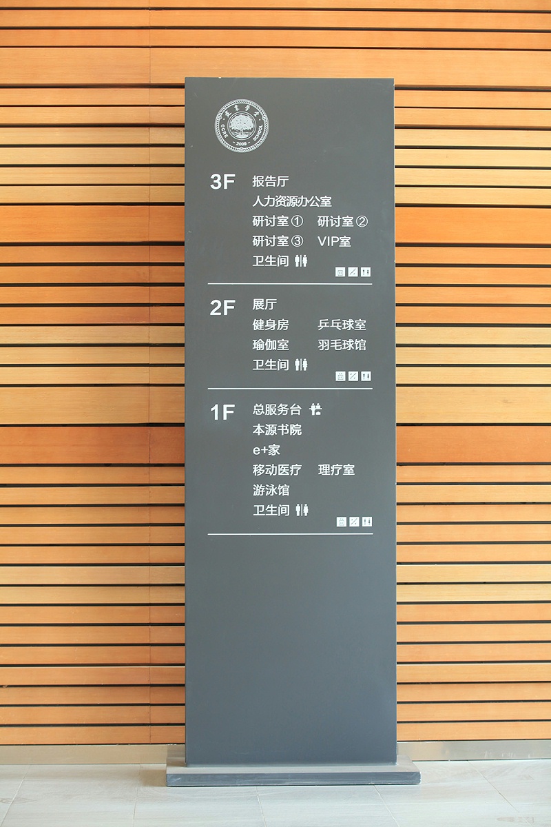 学校指示牌